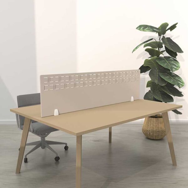 Hush Acoustics Desk Divider Brick