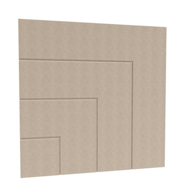 Hush Acoustics Shaped Wall Tile Etch 4 Vector