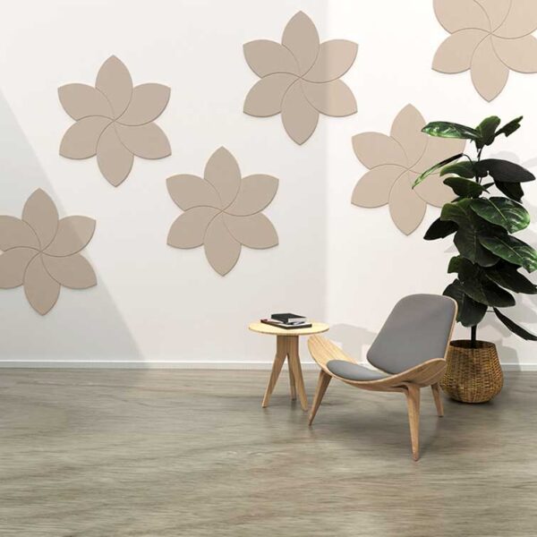 Hush Acoustics Shaped Wall Tile Leaf