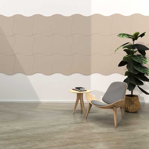 Hush Acoustics Shaped Wall Tile Quaver