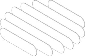 Hush_Circular-Linear-–-Rounded-Profile---LineDrawings