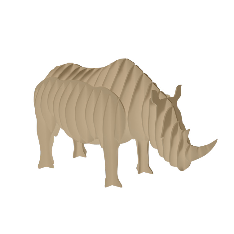 Hush Acoustics Rhino Sculpture
