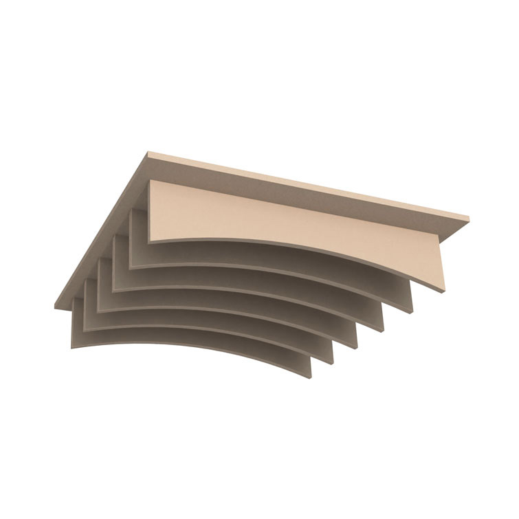 Hush Acoustics Baffle Ceiling Acoustics Concave Profile