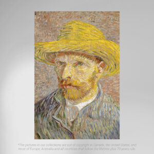Paintings_Van-Gogh-Self-Portrait-with-Straw-Hat