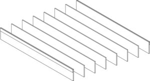 Hush_Baffles-Linear_Rectangular_Square__LineDrawing