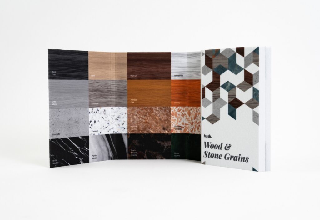Hush Acoustics_Request Samples_Wood+Stone Flipbook_CAD